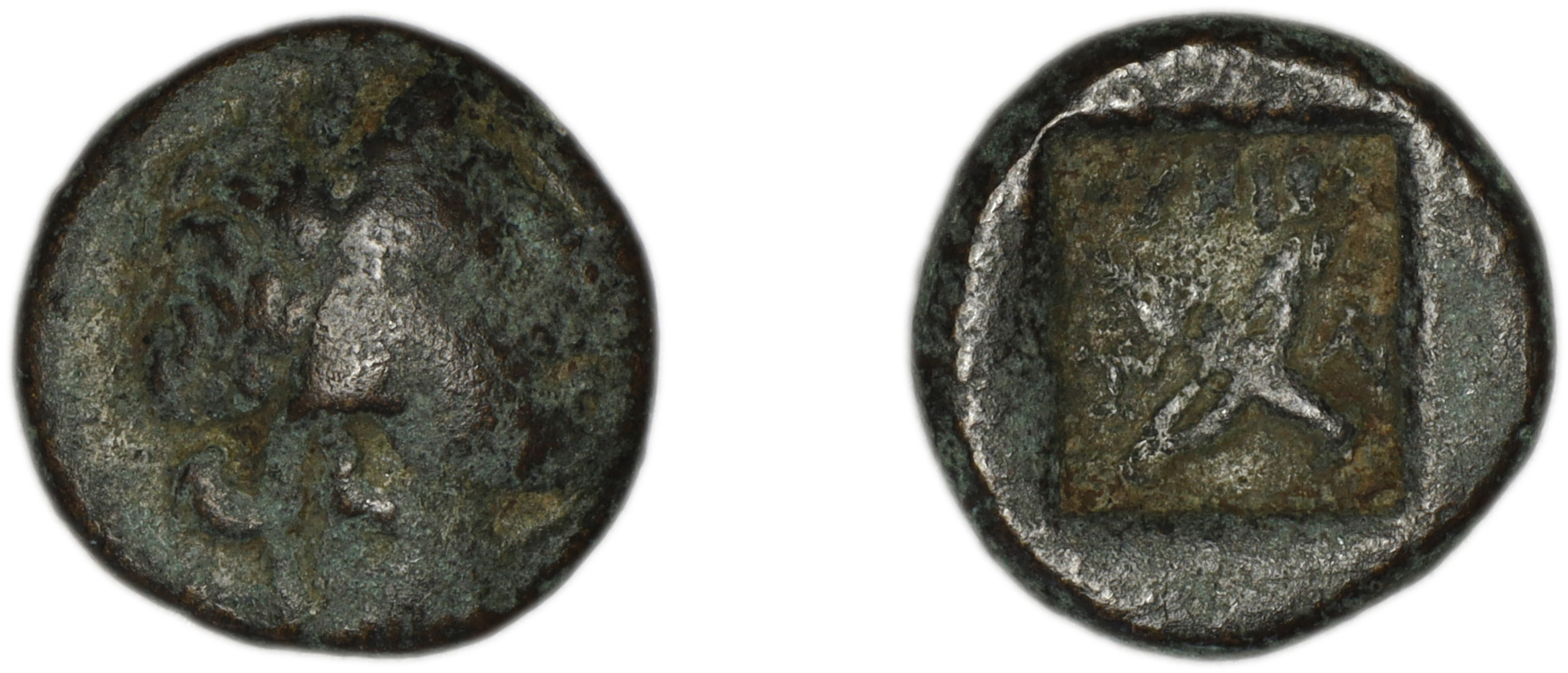 Lycian League Tlos Troxell 1982 3.65, аверс, bm