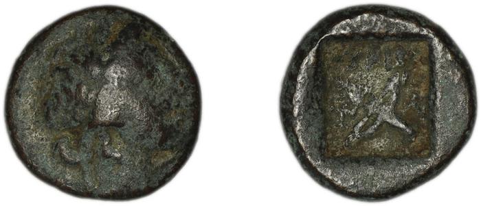 Lycian League Tlos Troxell 1982 3.65, реверс, bm