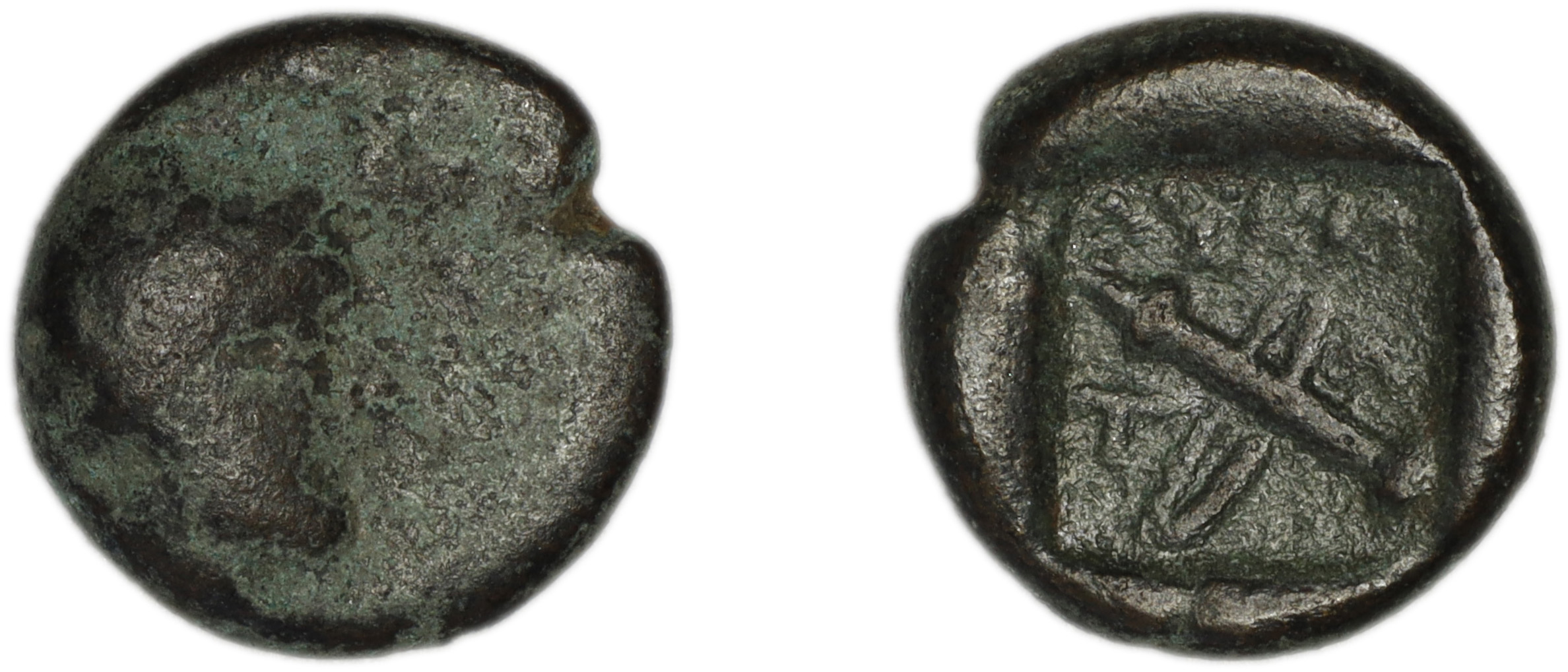 Lycian League Tlos Troxell 1982 3.65, аверс, bm