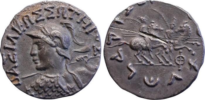 Bactrian and Indo-Greek Coinage Diomedes 5.1, bm