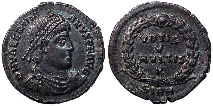 RIC IX Sirmium 2, реверс, bm
