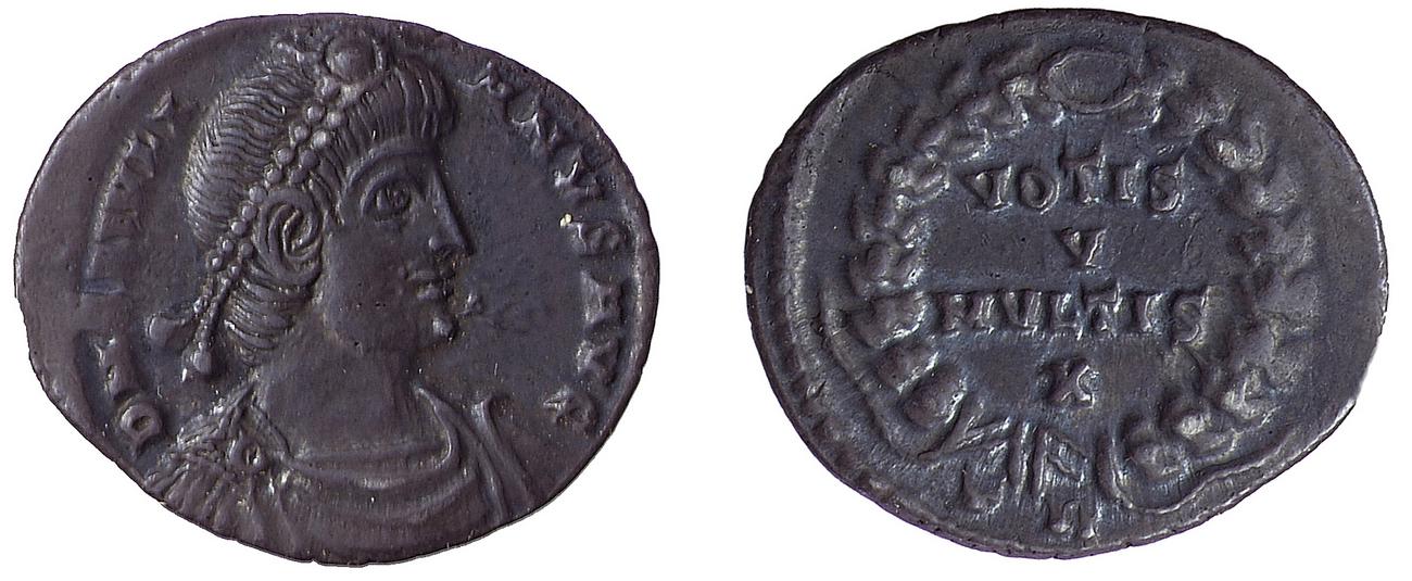 RIC VIII Treveri 364, аверс, bm