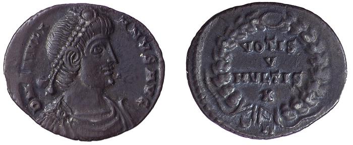 RIC VIII Treveri 364, реверс, bm