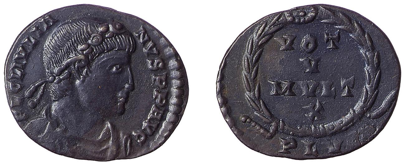 RIC VIII Lugdunum 230, аверс, bm