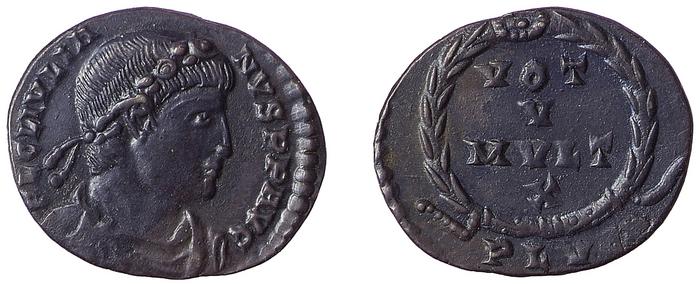 RIC VIII Lugdunum 230, реверс, bm