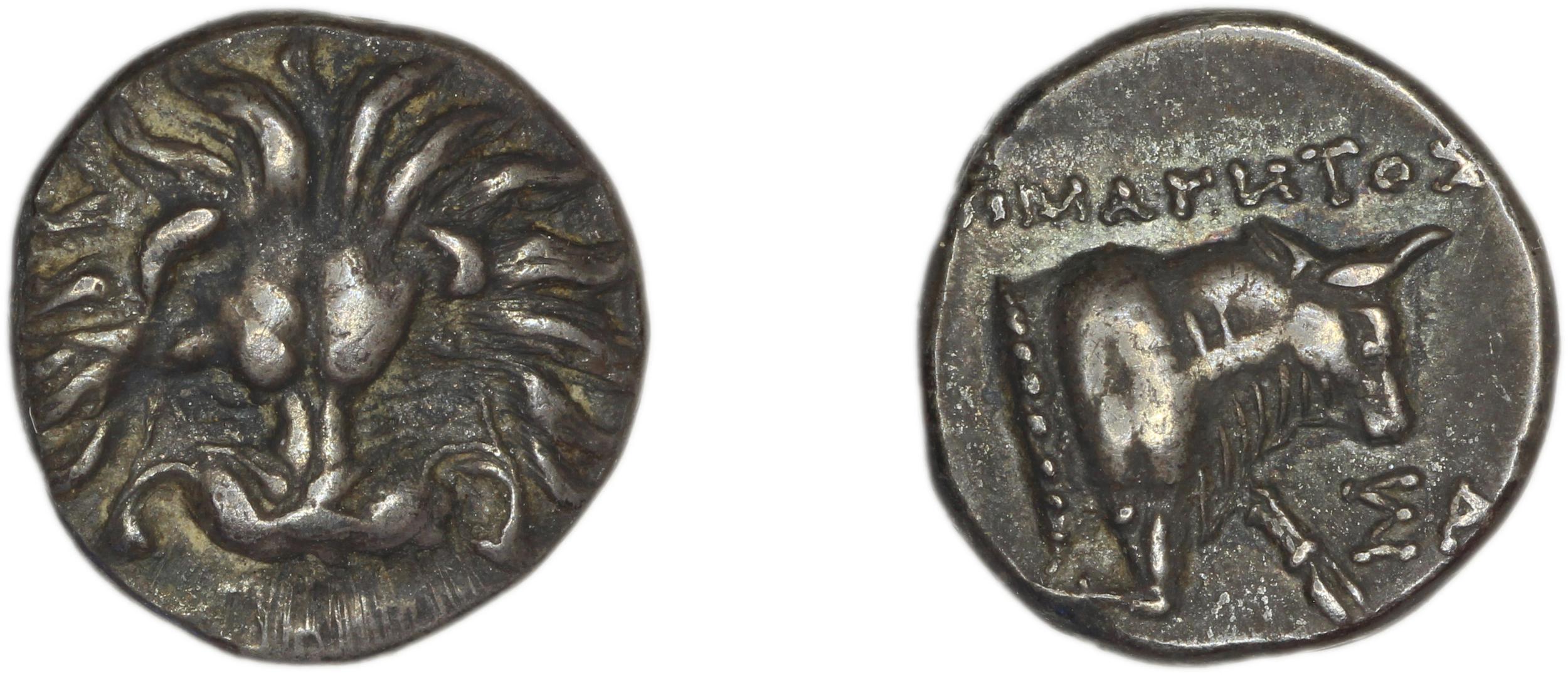 obverse Samos Barron 1966 Diadochoi
