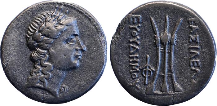 Bactrian and Indo-Greek Coinage Euthydemus II 6.2, bm