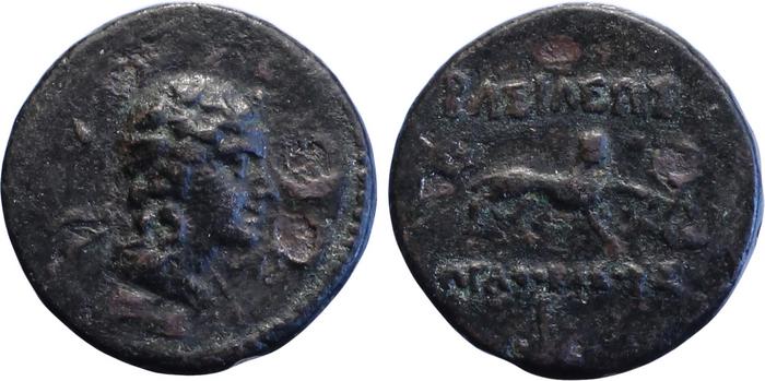 аверс Bactrian and Indo-Greek Coinage Agathocles 17.2