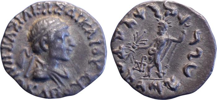 Heliocles II of Bactria obv