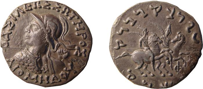 Diomedes of Bactria obv