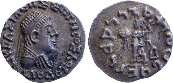 Apollodotus II of Bactria obv