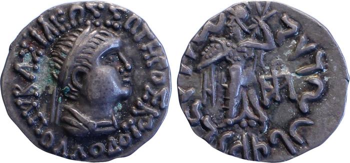 Apollodotus II of Bactria obv