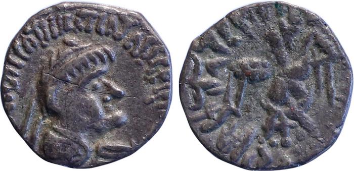 Bactrian and Indo-Greek Coinage Strato II and Strato III 1.1, bm
