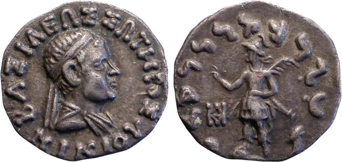 Nicias of Bactria obv