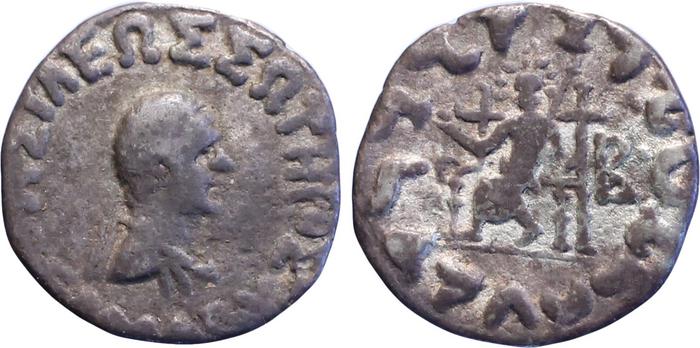 Hermaeus of Bactria obv