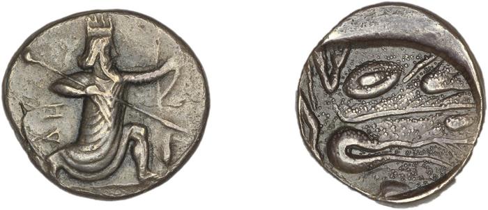 Sardis Babelon 1910 74-80, реверс, bm