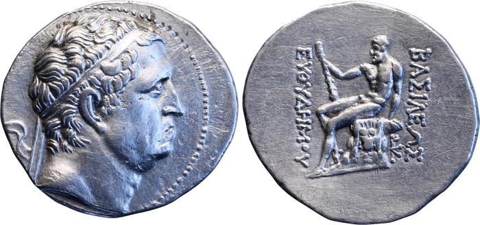 Bactrian and Indo-Greek Coinage Euthydemus I 2.15, bm