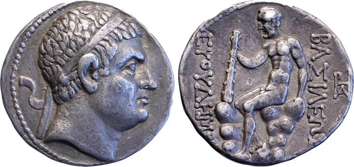 Bactrian and Indo-Greek Coinage Euthydemus I 2.5, bm