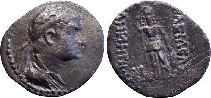 Деметрий II (индо-греческий царь) obv