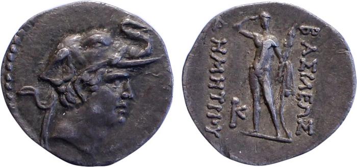 Bactrian and Indo-Greek Coinage Demetrius I 5.3, bm