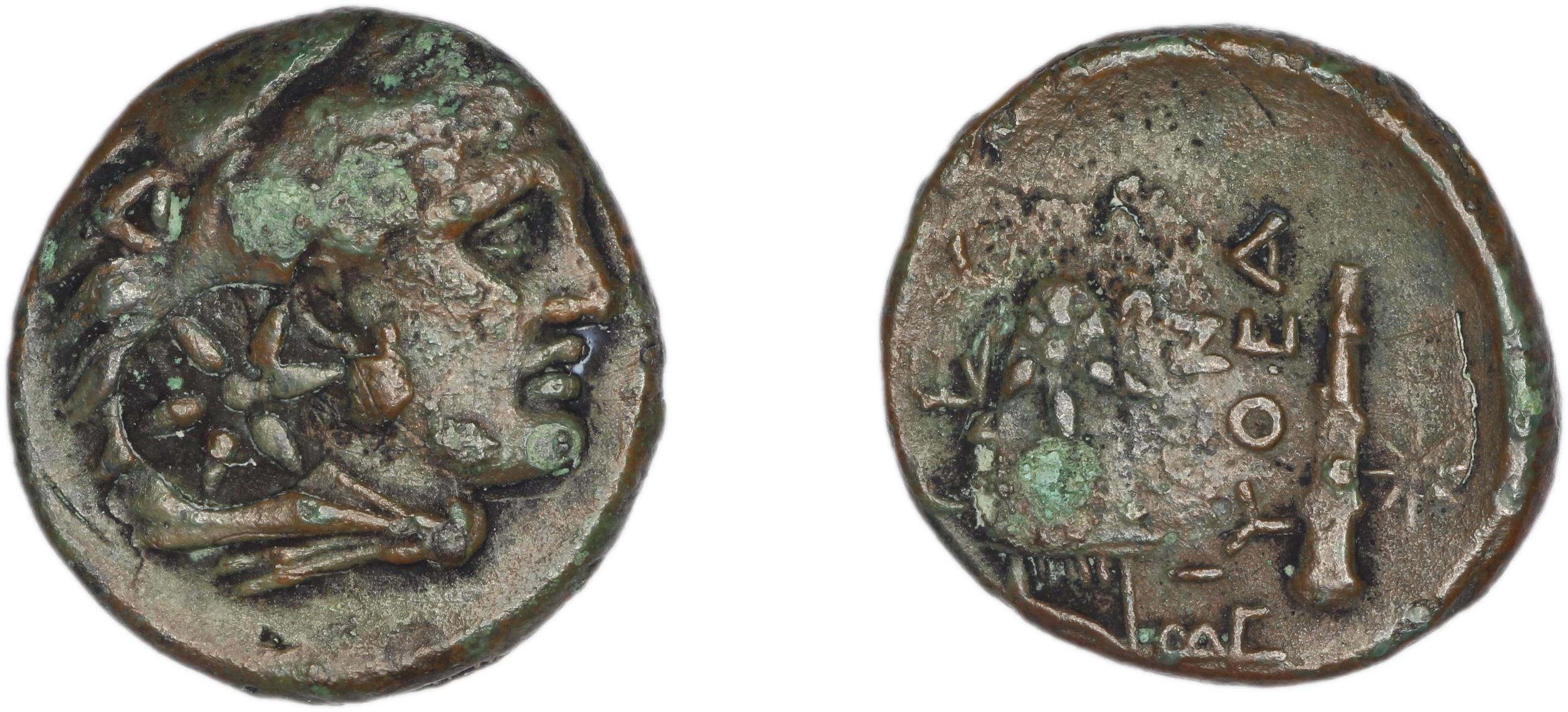 Erythrae Kinns 1980 Period III.1, AE 7, аверс, bm
