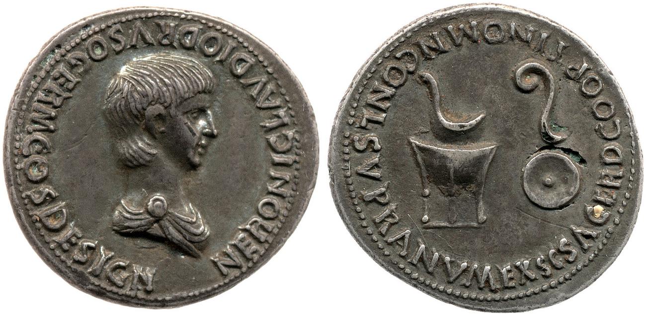 RIC I (second edition) Claudius 77, аверс, bm