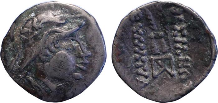 Bactrian and Indo-Greek Coinage Eucratides I 9A.2, bm