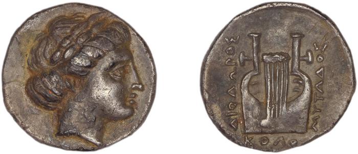 Colophon Kinns 1980 Period II, AR IV, реверс, bm