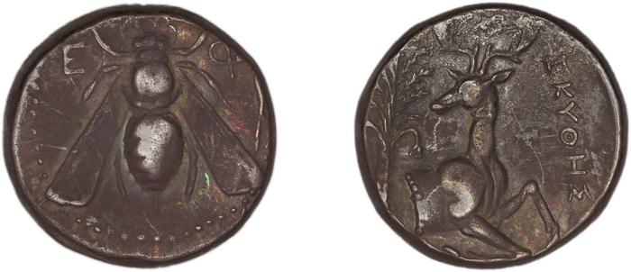 Ephesus Kinns and Holt 2023 Period II, AR VIII, реверс, bm