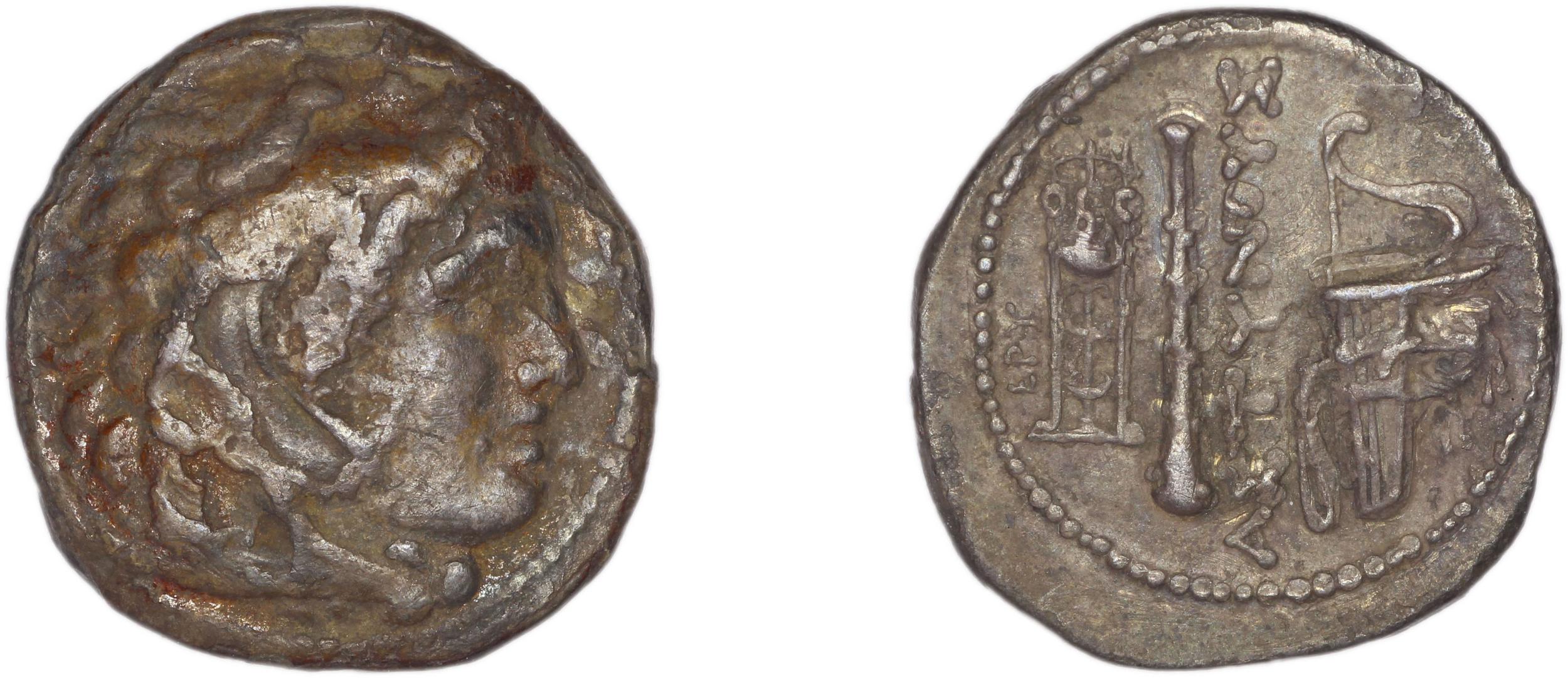 Erythrae Kinns 1980 Period III, AR IV, аверс, bm