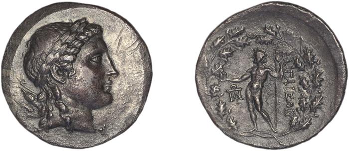 реверс Aegae, Aeolis BMC Aegae 9