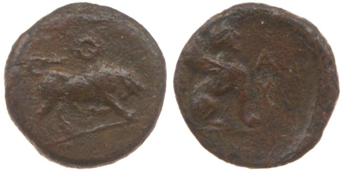Caunus Konuk 1998 pl. 50, B, реверс, bm