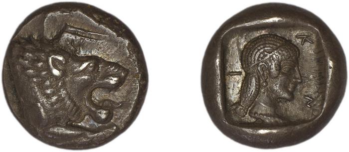 reverse Cnidus Cahn 1970 Series IV