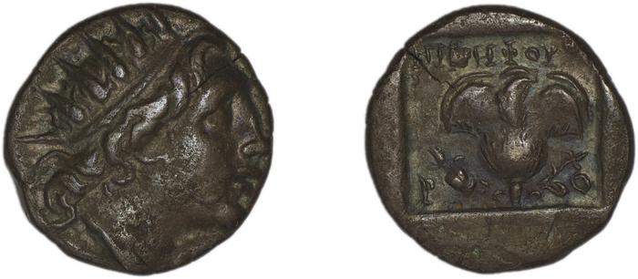 Rhodes Jenkins 1989 Group E drachms, реверс, bm