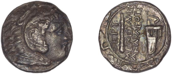 Erythrae Kinns 1980 Period III, AR III, реверс, bm