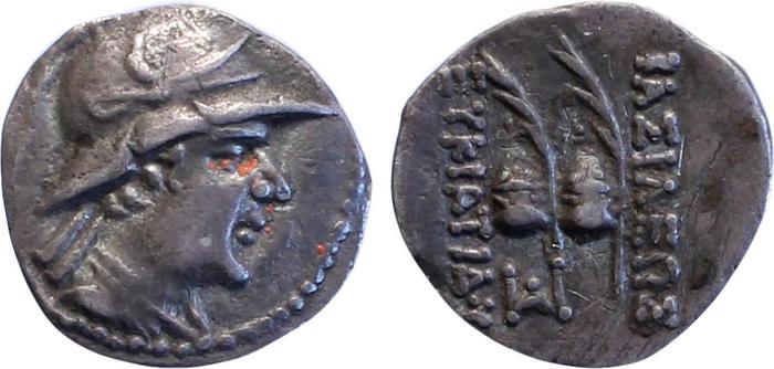 Bactrian and Indo-Greek Coinage Eucratides I 9.2, bm