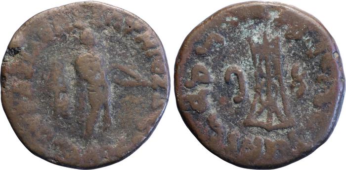 Bactrian and Indo-Greek Coinage Apollodotus II 6.3, bm