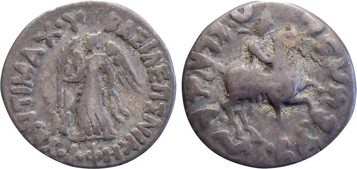 Antimachus II of Bactria obv