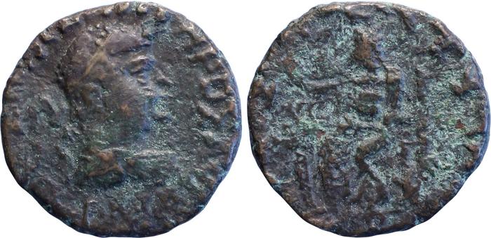 Bactrian and Indo-Greek Coinage Hermaeus 20, bm