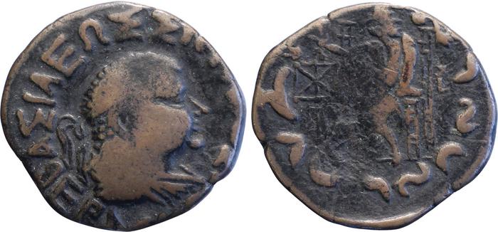Bactrian and Indo-Greek Coinage Hermaeus 20.2, bm