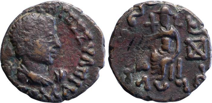 аверс Bactrian and Indo-Greek Coinage Hermaeus 22.1