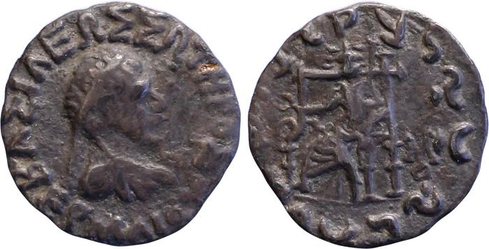 Bactrian and Indo-Greek Coinage Hermaeus 11.2, bm
