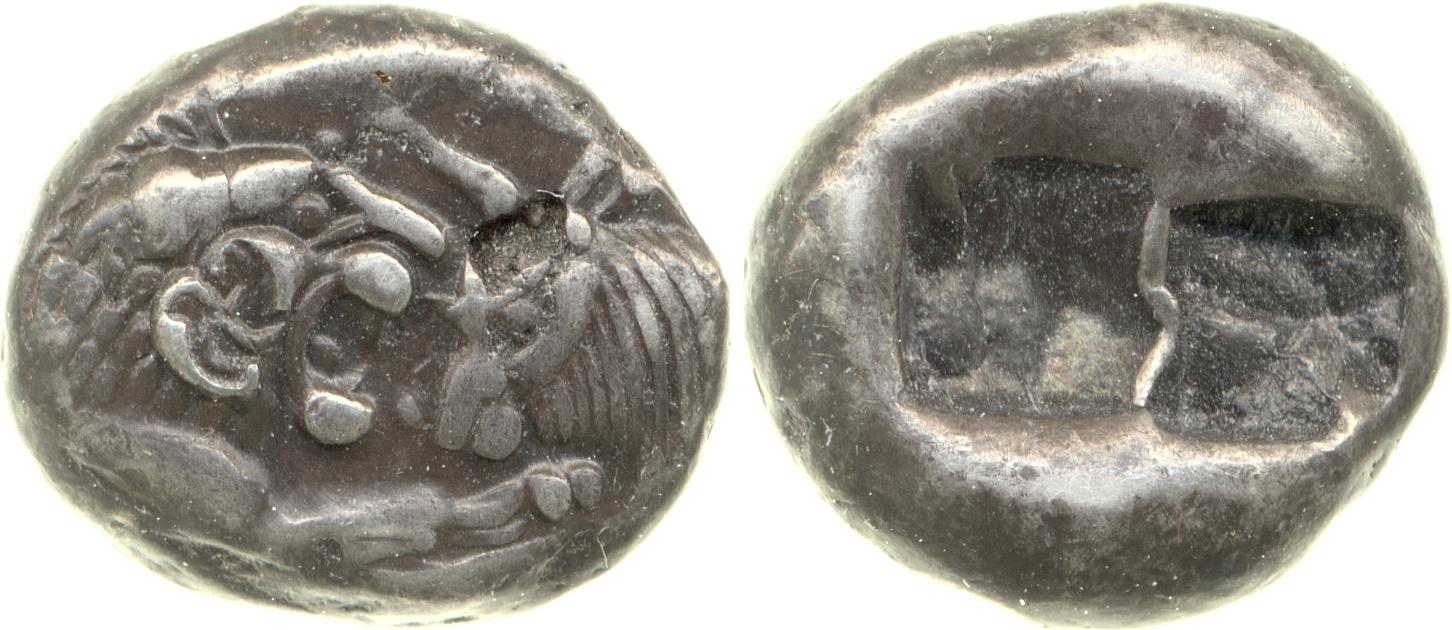 Sardis Carradice 1987 Croeseid B, аверс, bm