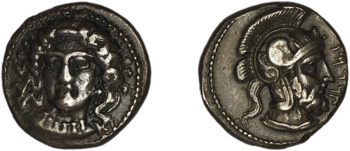 Tarkumuwa, satrap of Cilicia Tarsus Moysey 1986 Issue 4, реверс, bm
