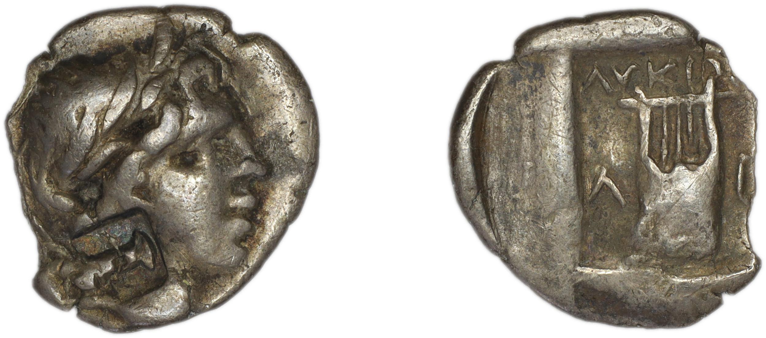 Lycian League Limyra Troxell 1982 2.56, аверс, bm