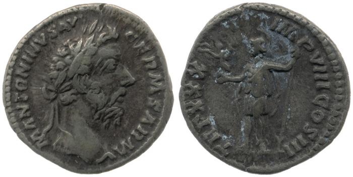 RIC III Marcus Aurelius 352, реверс, bm
