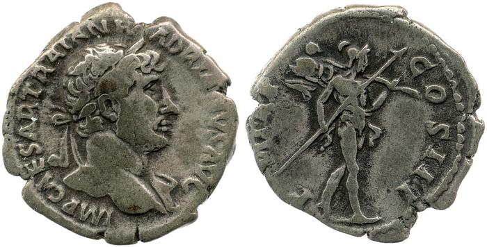 RIC II, Part 3 (second edition) Hadrian 320, реверс, bm