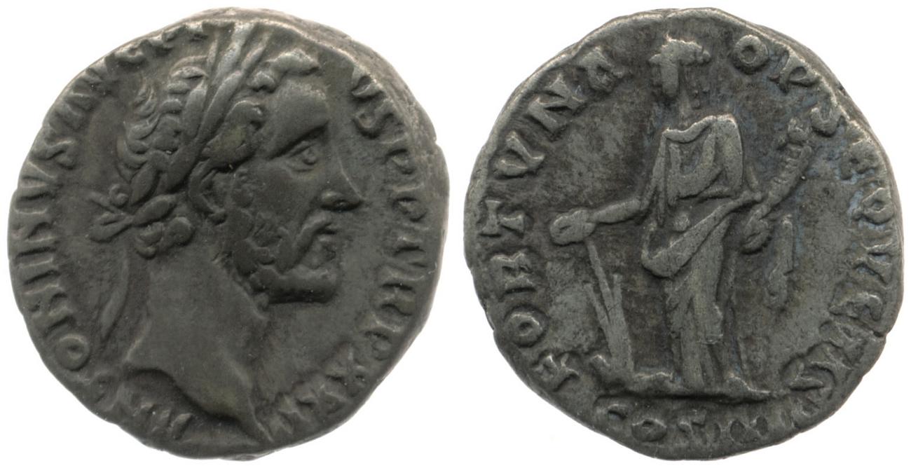 аверс RIC III Antoninus Pius 286a