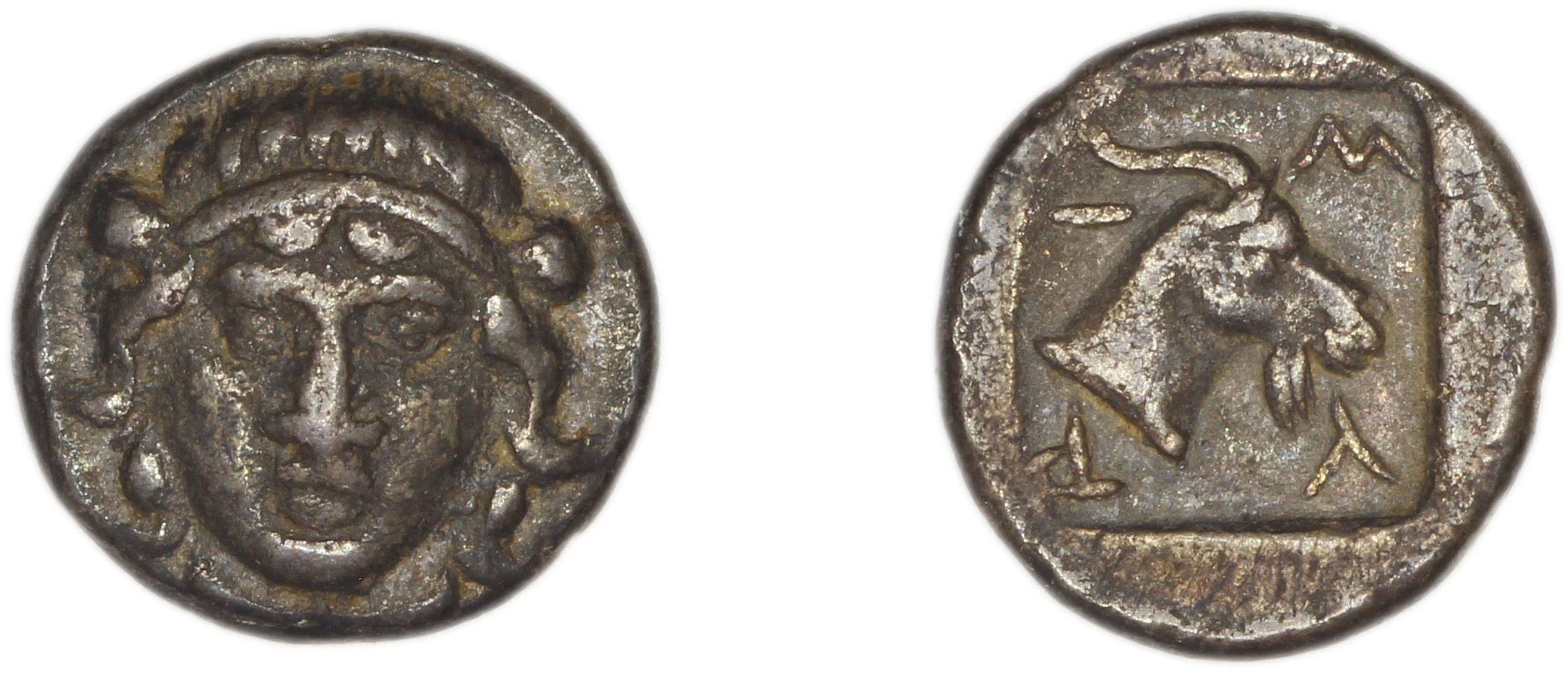 аверс Mytilene British Museum 1895.4.5.1