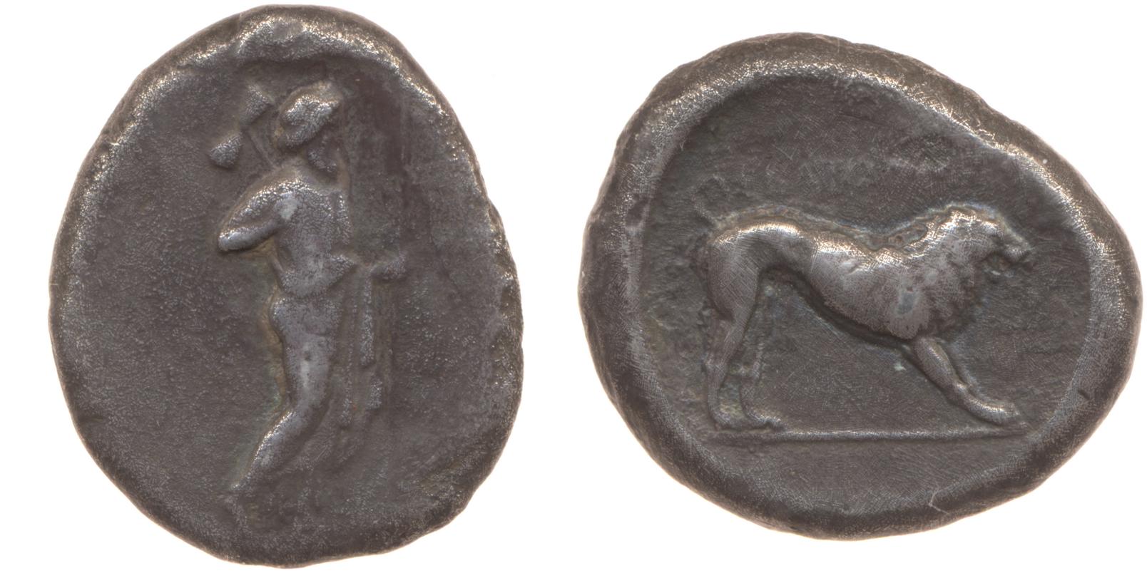 аверс Hecatomnus of Caria Mylasa Konuk 1998 B7